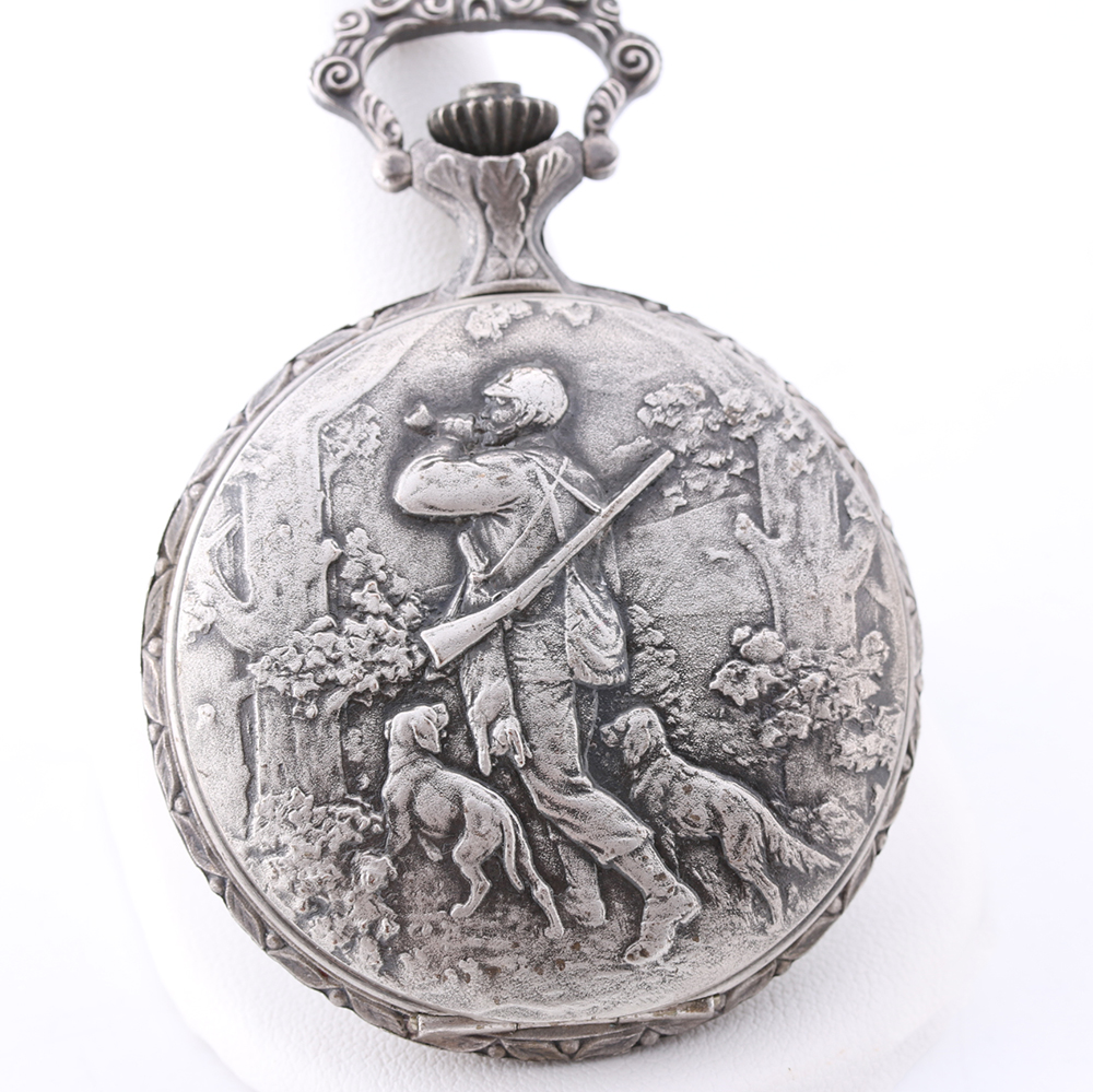 Ever Swiss Shock Resistant Swiss Made 17 Jewel Pocket Watch