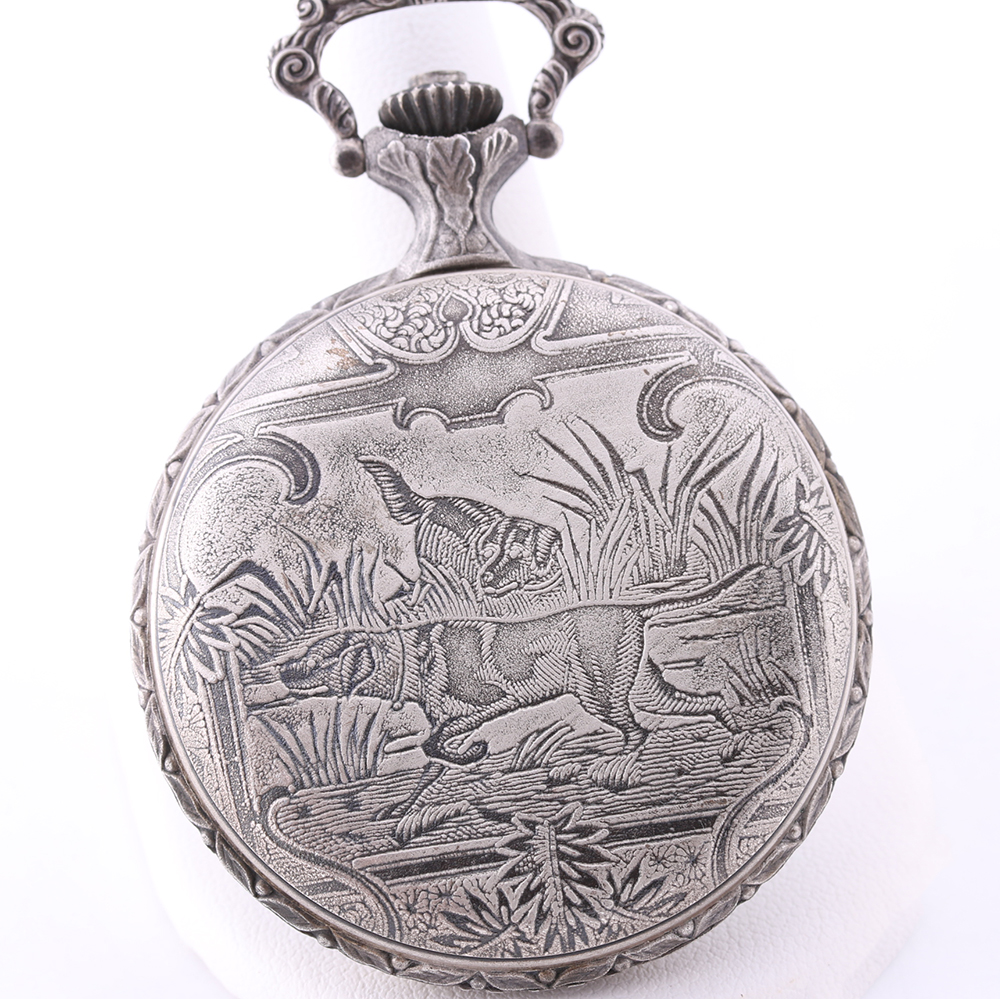 Ever Swiss Shock Resistant Swiss Made 17 Jewel Pocket Watch