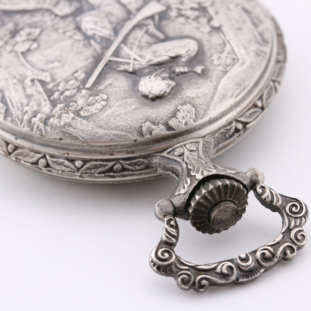 Ever Swiss Shock Resistant Swiss Made 17 Jewel Pocket Watch