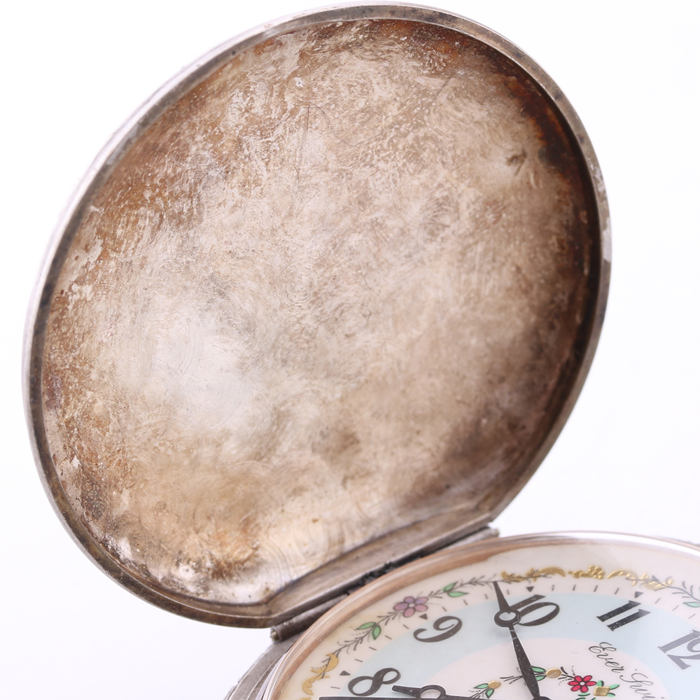 Ever Swiss Shock Resistant Swiss Made 17 Jewel Pocket Watch