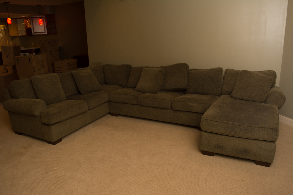 Contemporary Three-Piece Sectional Sofa by Dillard's Gallery Designs
