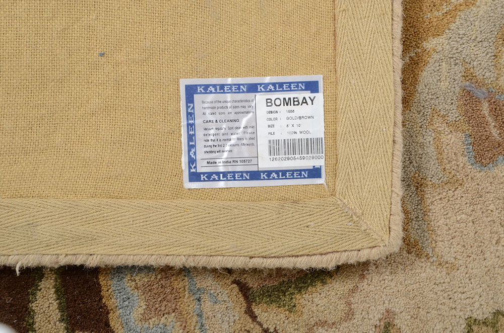 Kaleen Hand-Tufted "Bombay" Wool Area Rug