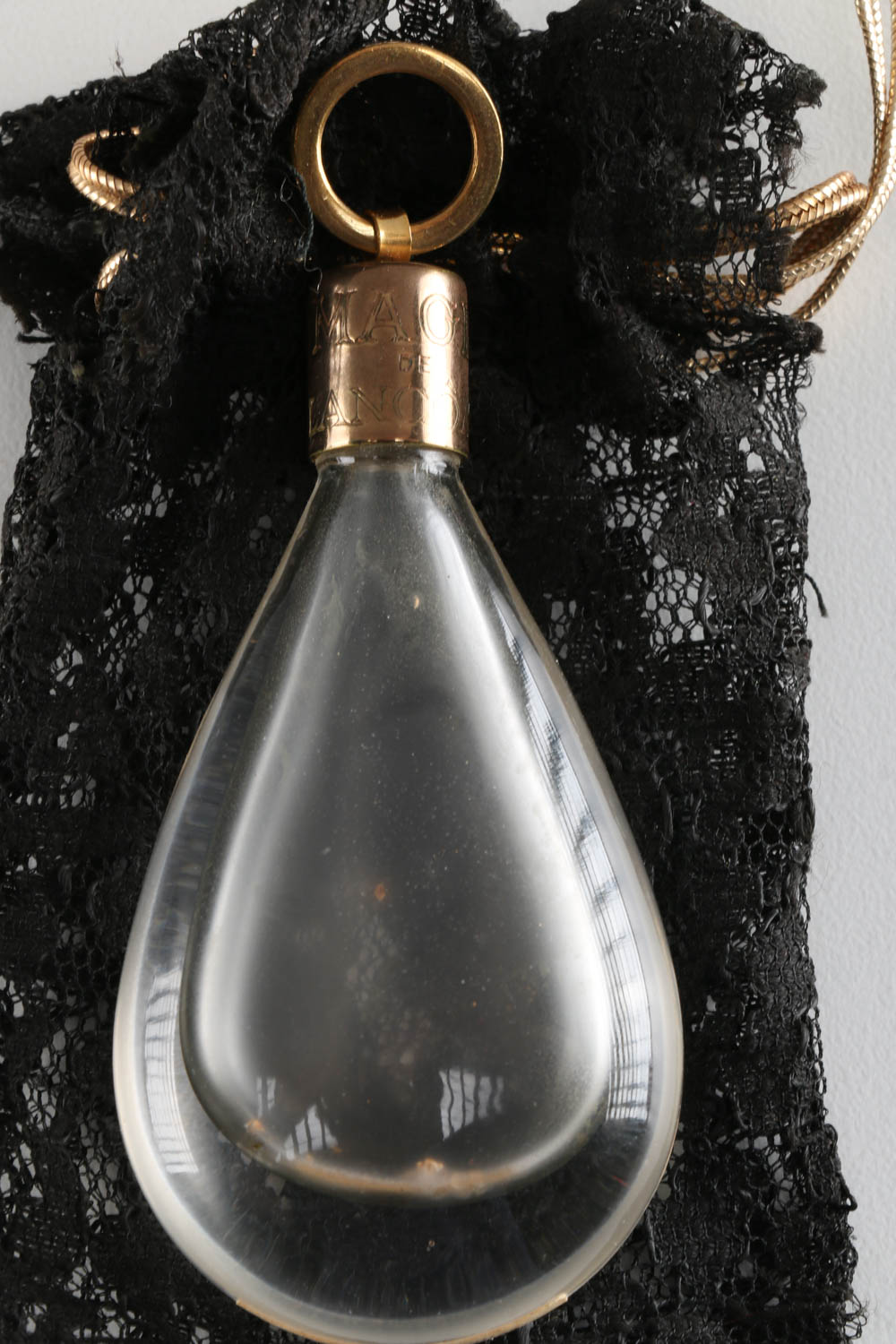 Circa 1930s Miniature Perfume Bottles Featuring Czechoslovakian Filigree