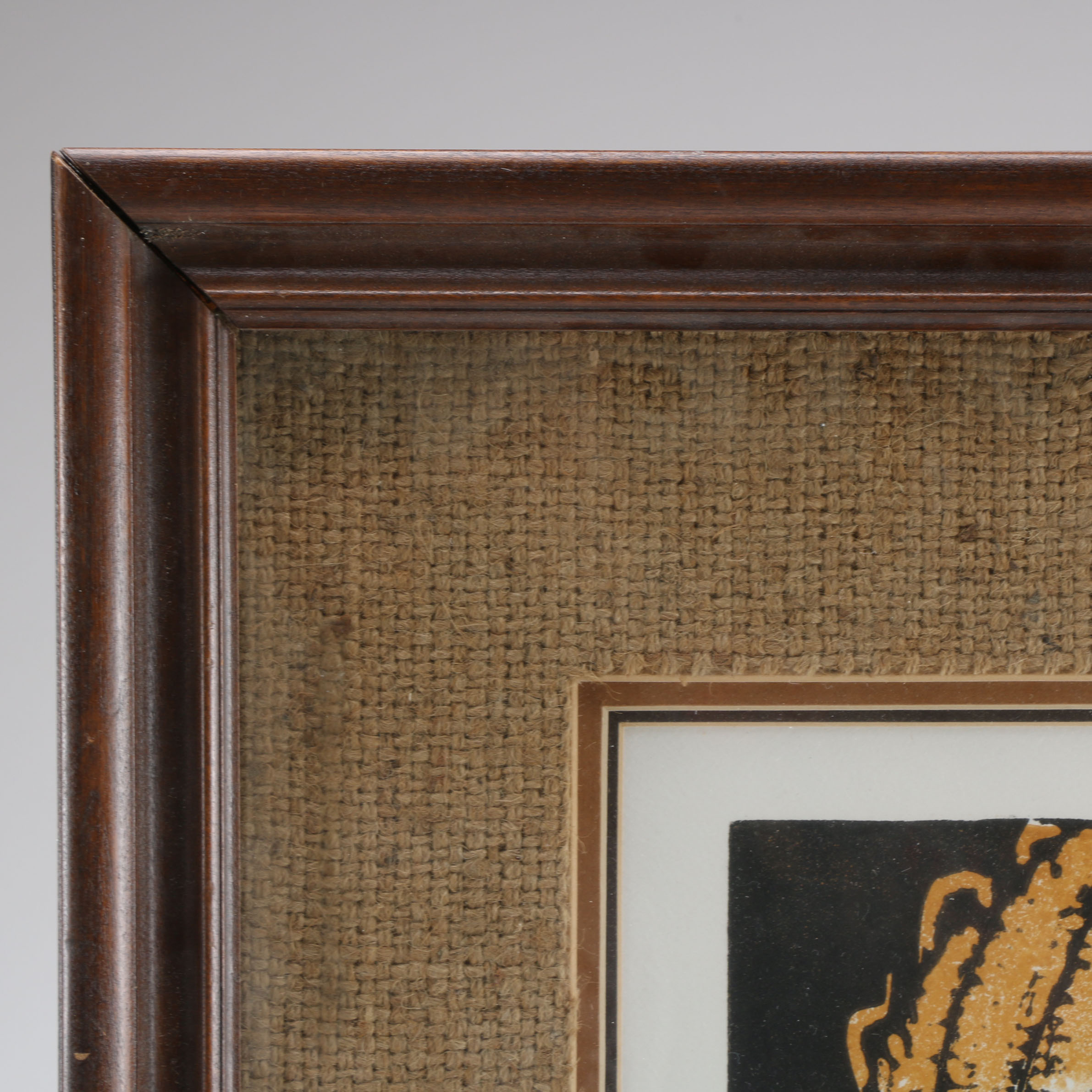 Lester Hines "Chief" Linocut