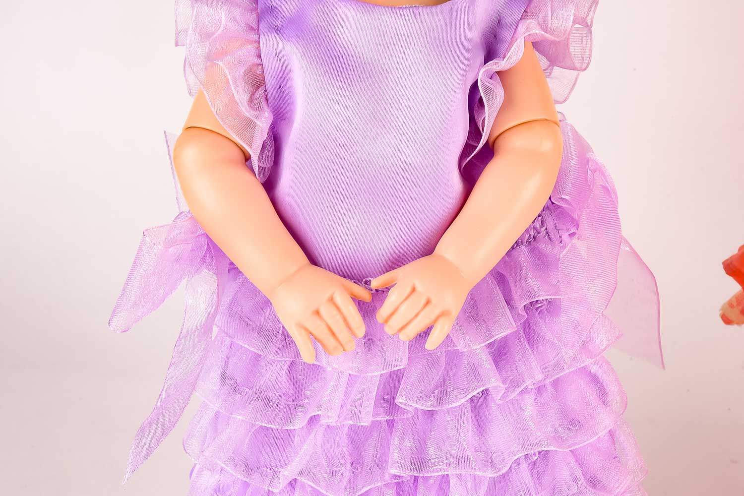 Group of Three Hard Plastic Dolls