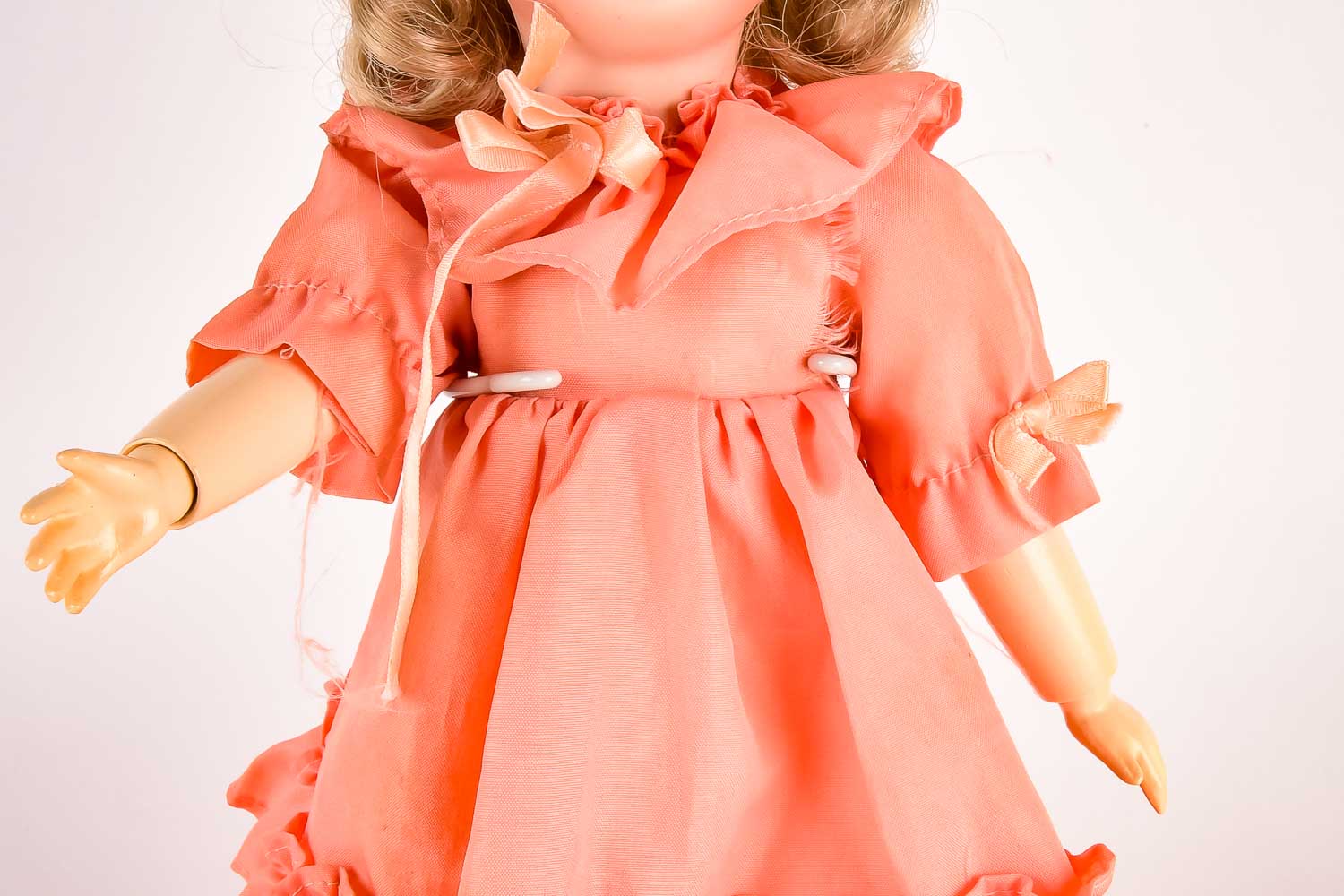 Group of Three Hard Plastic Dolls