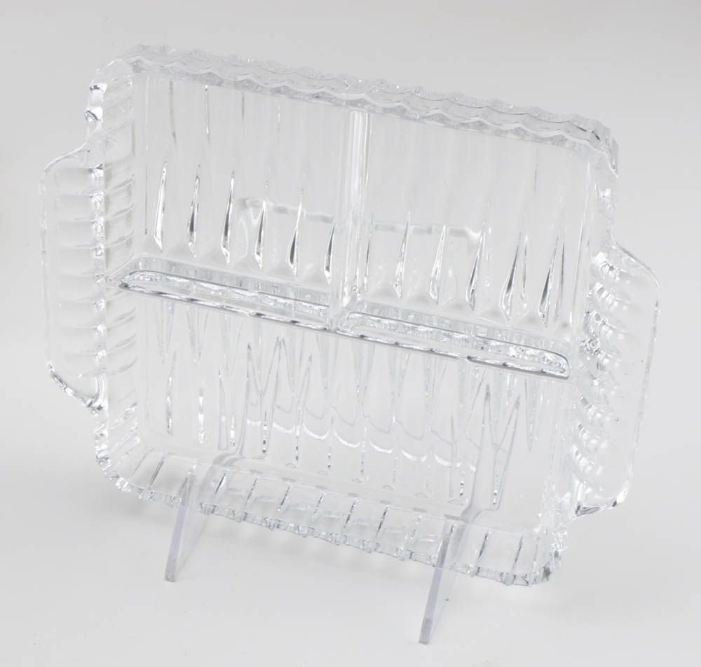 Vintage Glass Party Trays