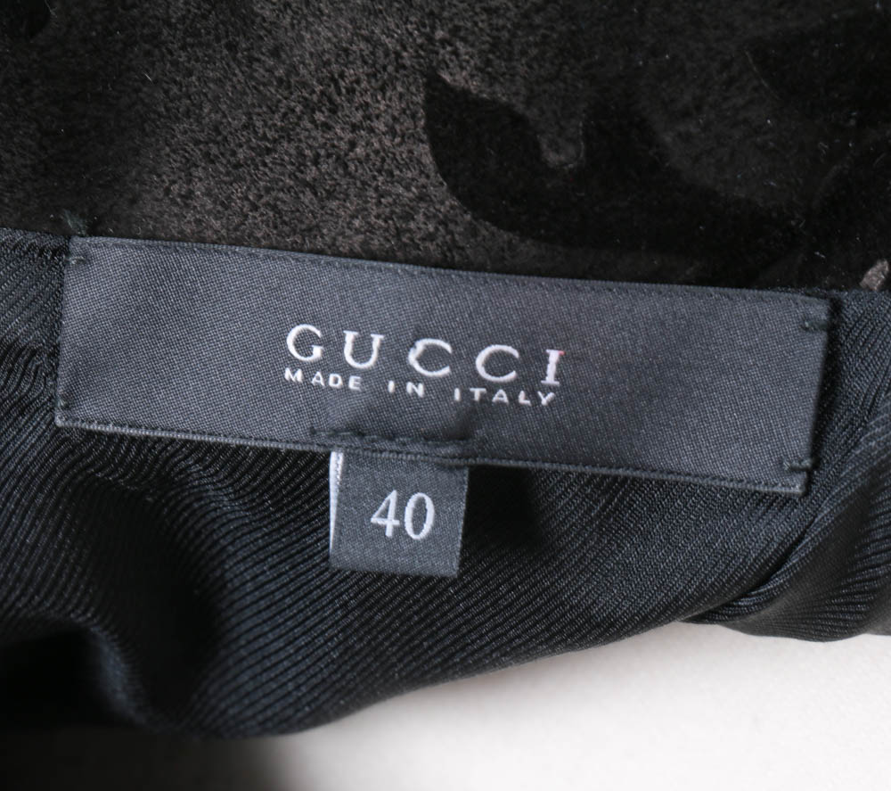 Pair of Designer Pencil Skirts Including Gucci and Prada