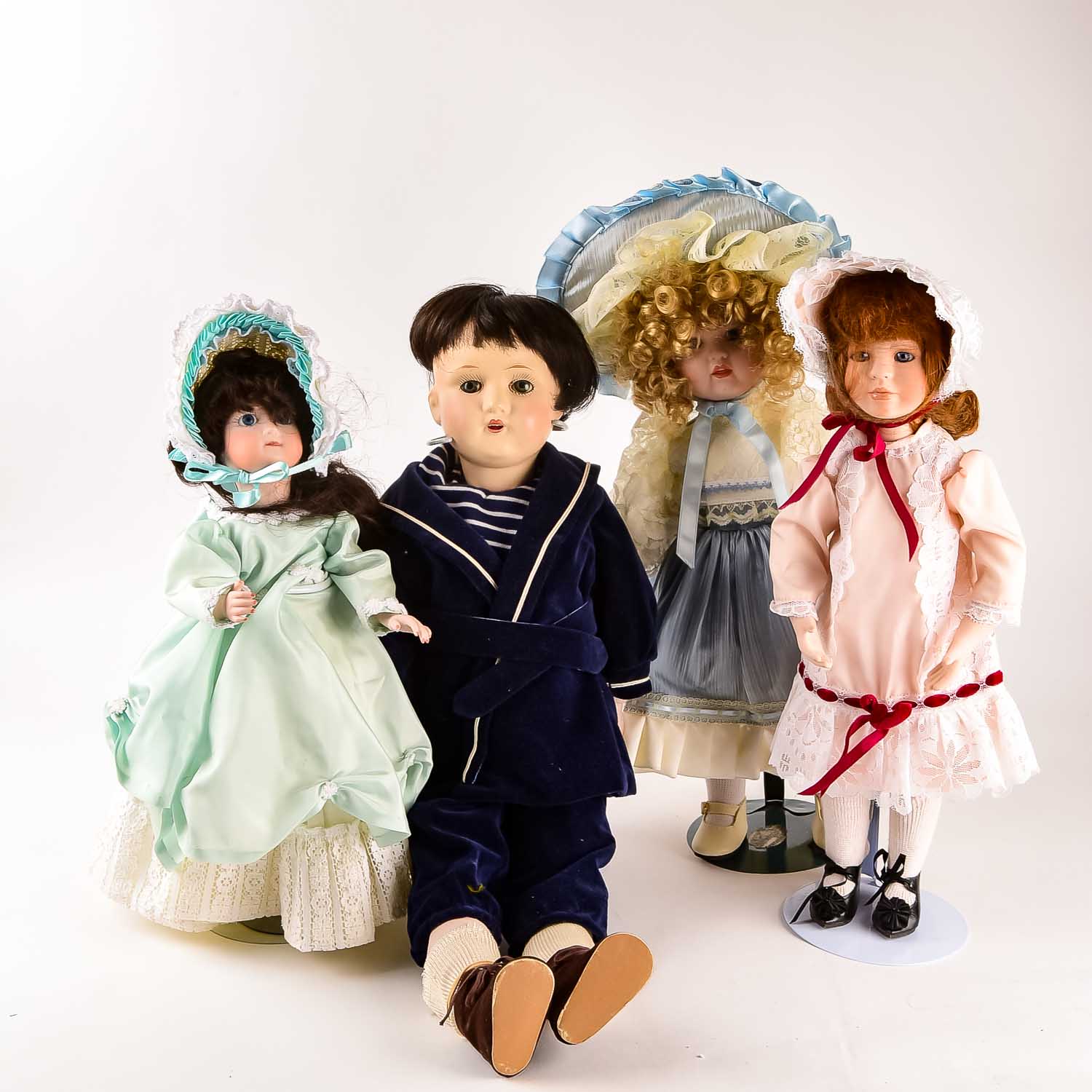 Antique-Style Porcelain Doll Variety