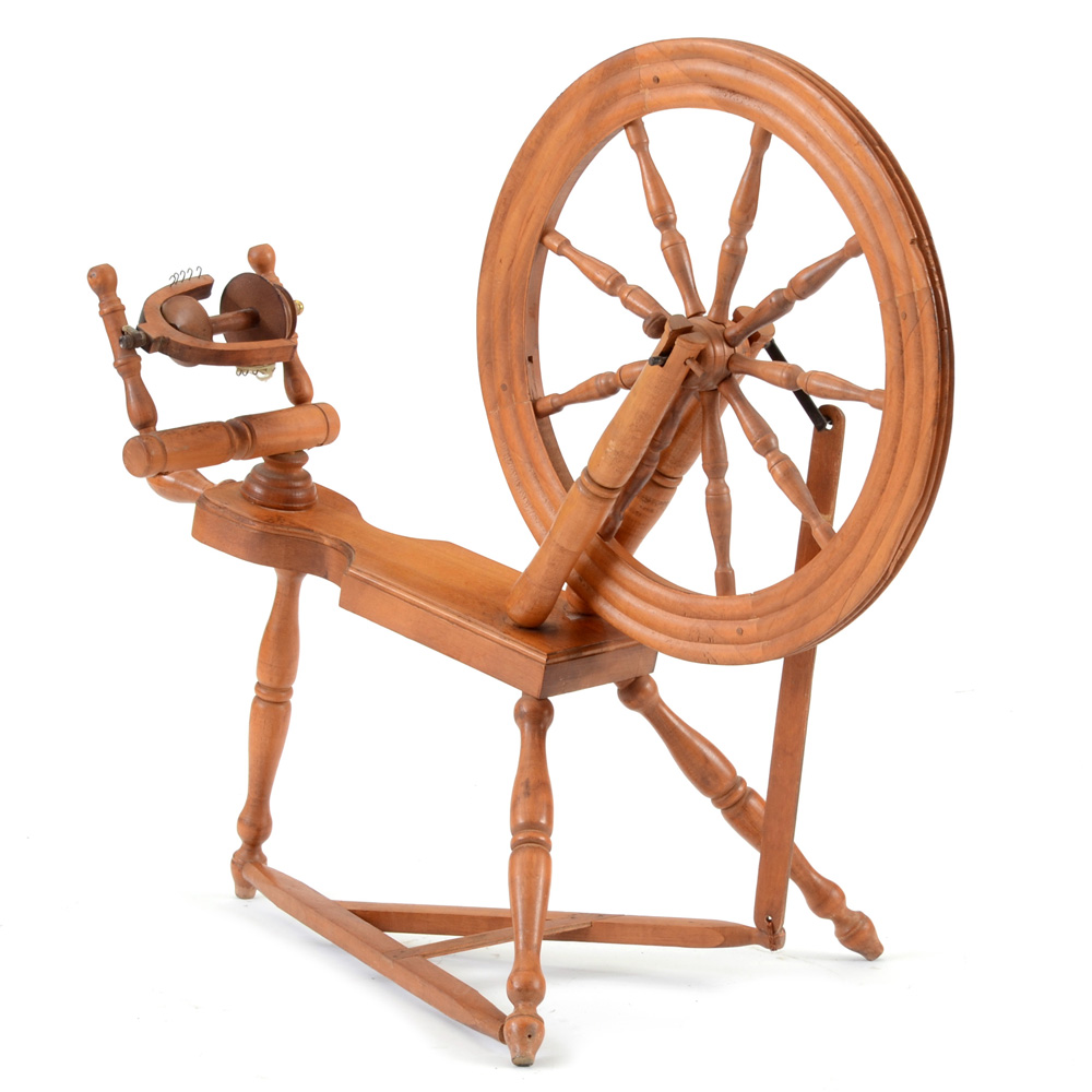 Maple Spinning Wheel
