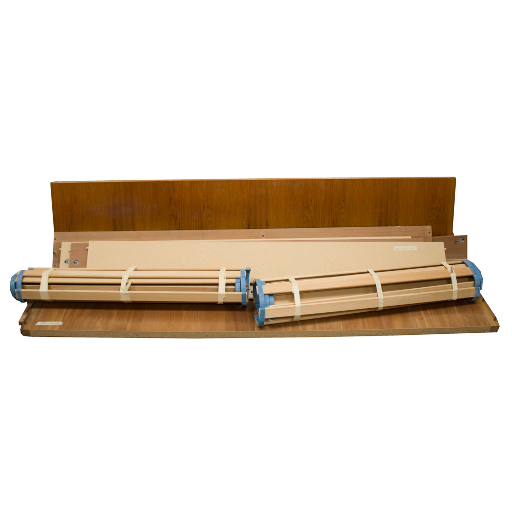 Danish Modern W&B Mobler King Size Platform Bed