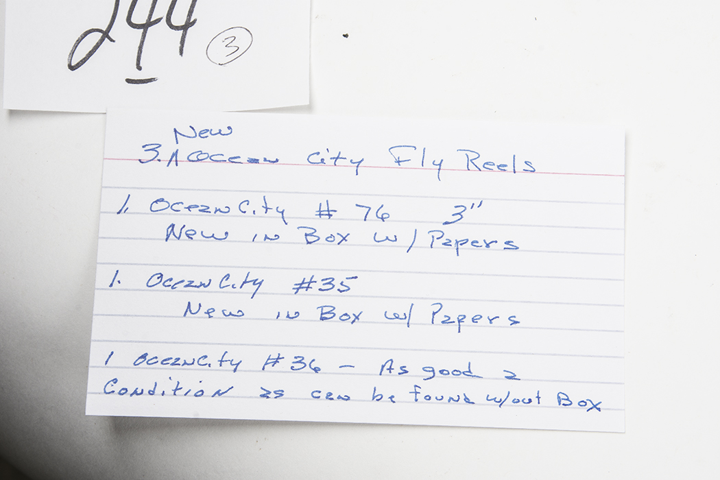 Collection of Ocean City Fly Fishing Reels