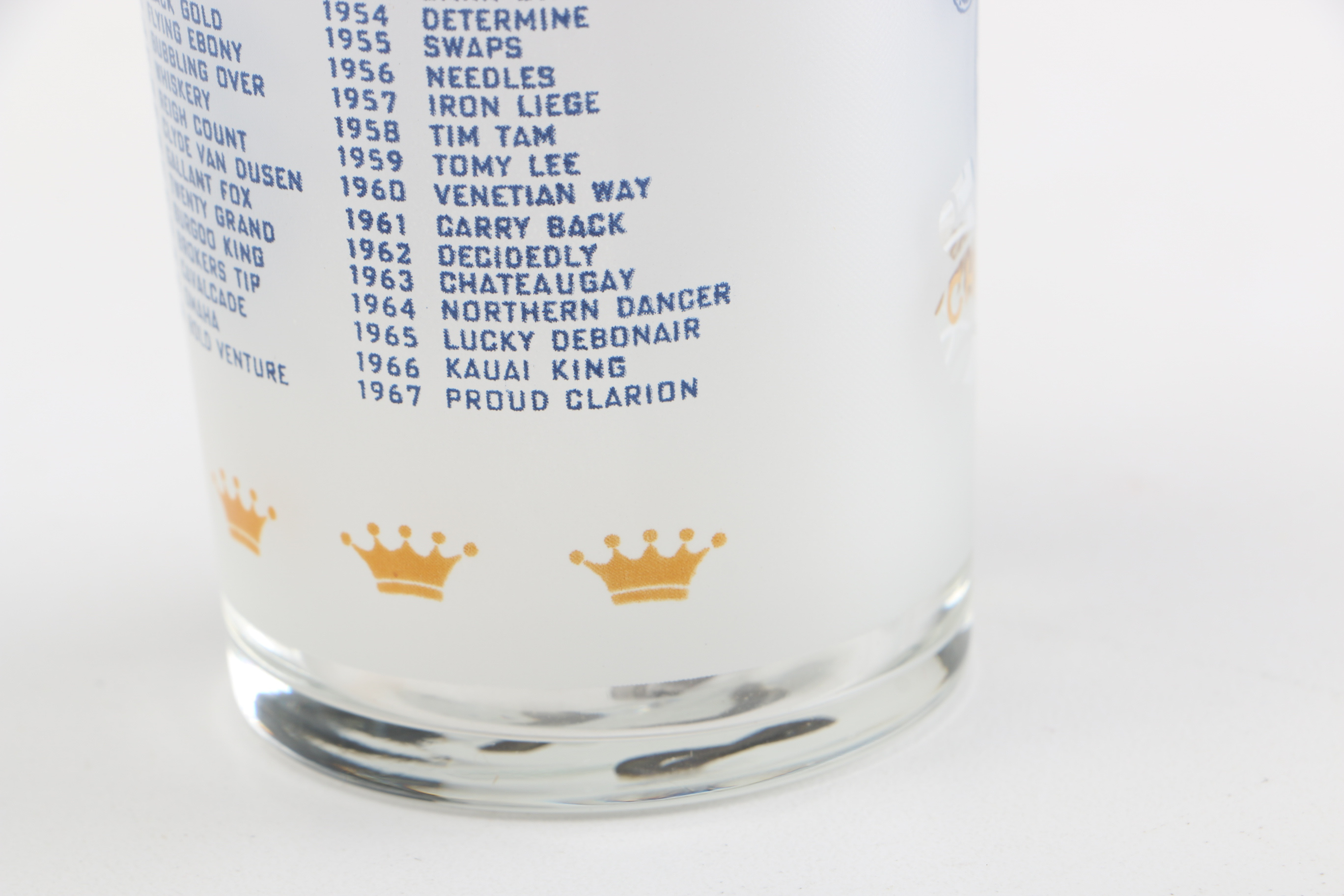 1967 - 1969 Kentucky Derby Glasses
