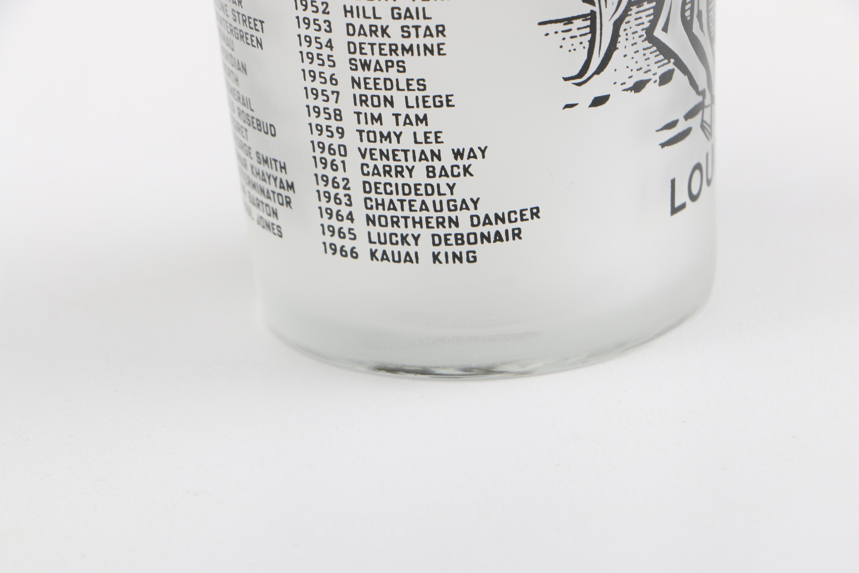 1967 - 1969 Kentucky Derby Glasses