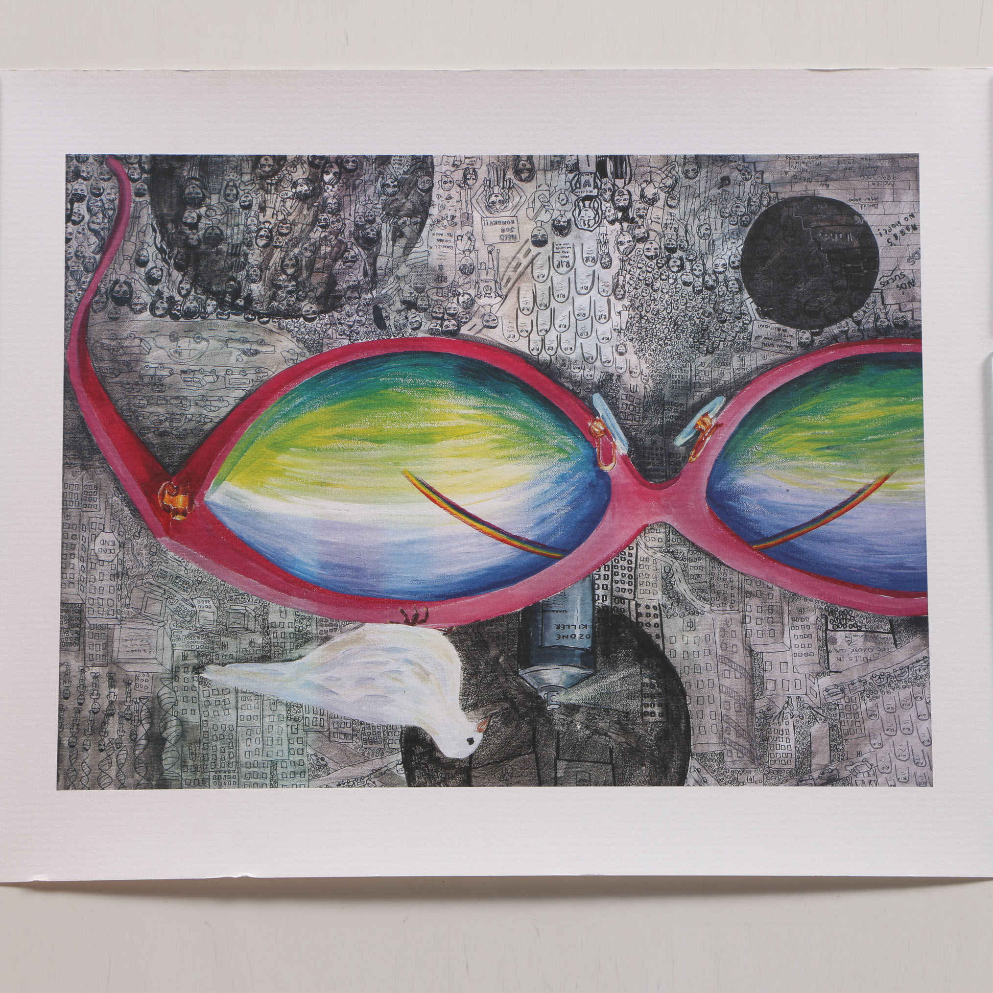 Unframed Offset Lithograph