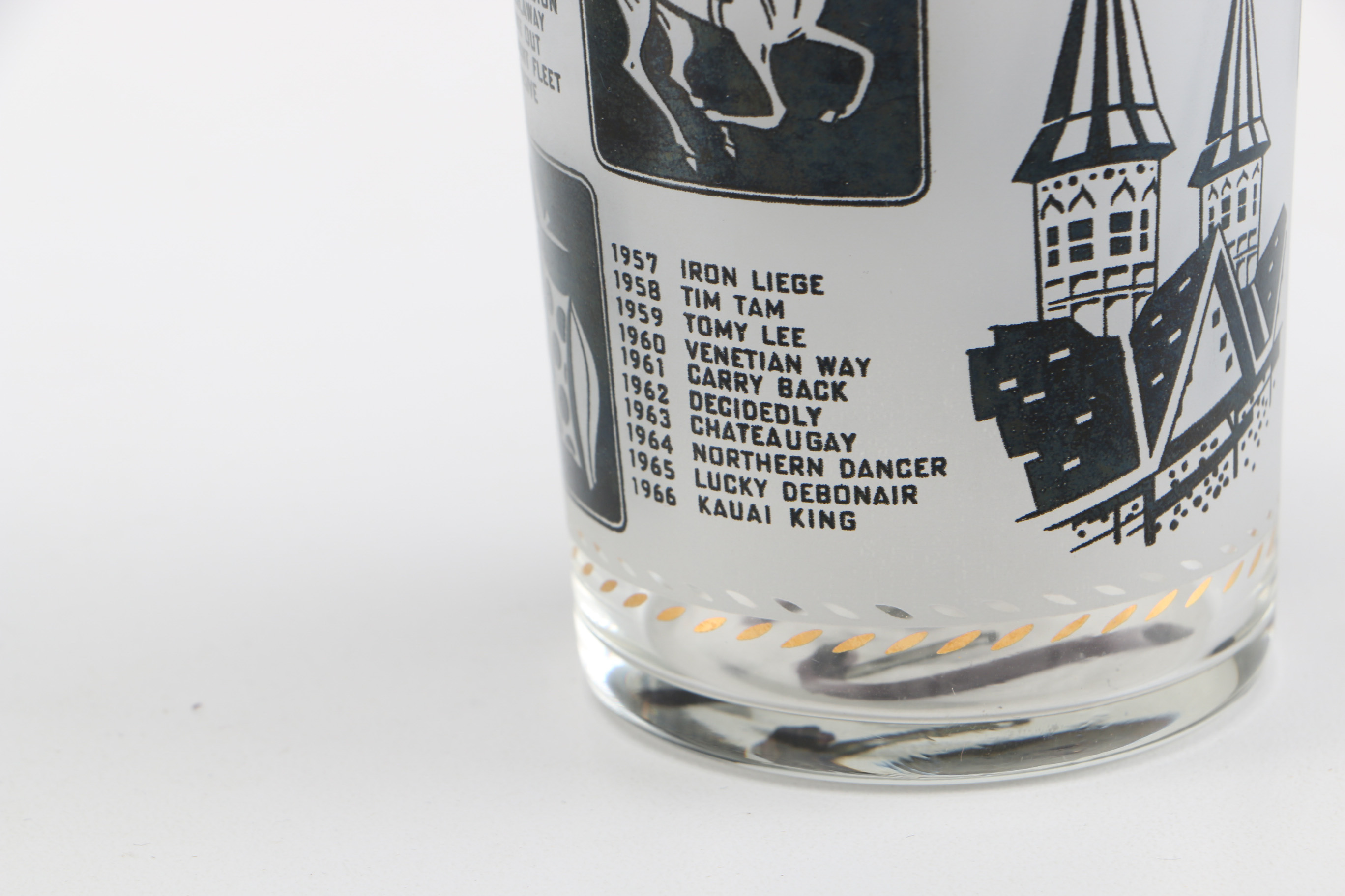 1967 - 1969 Kentucky Derby Glasses