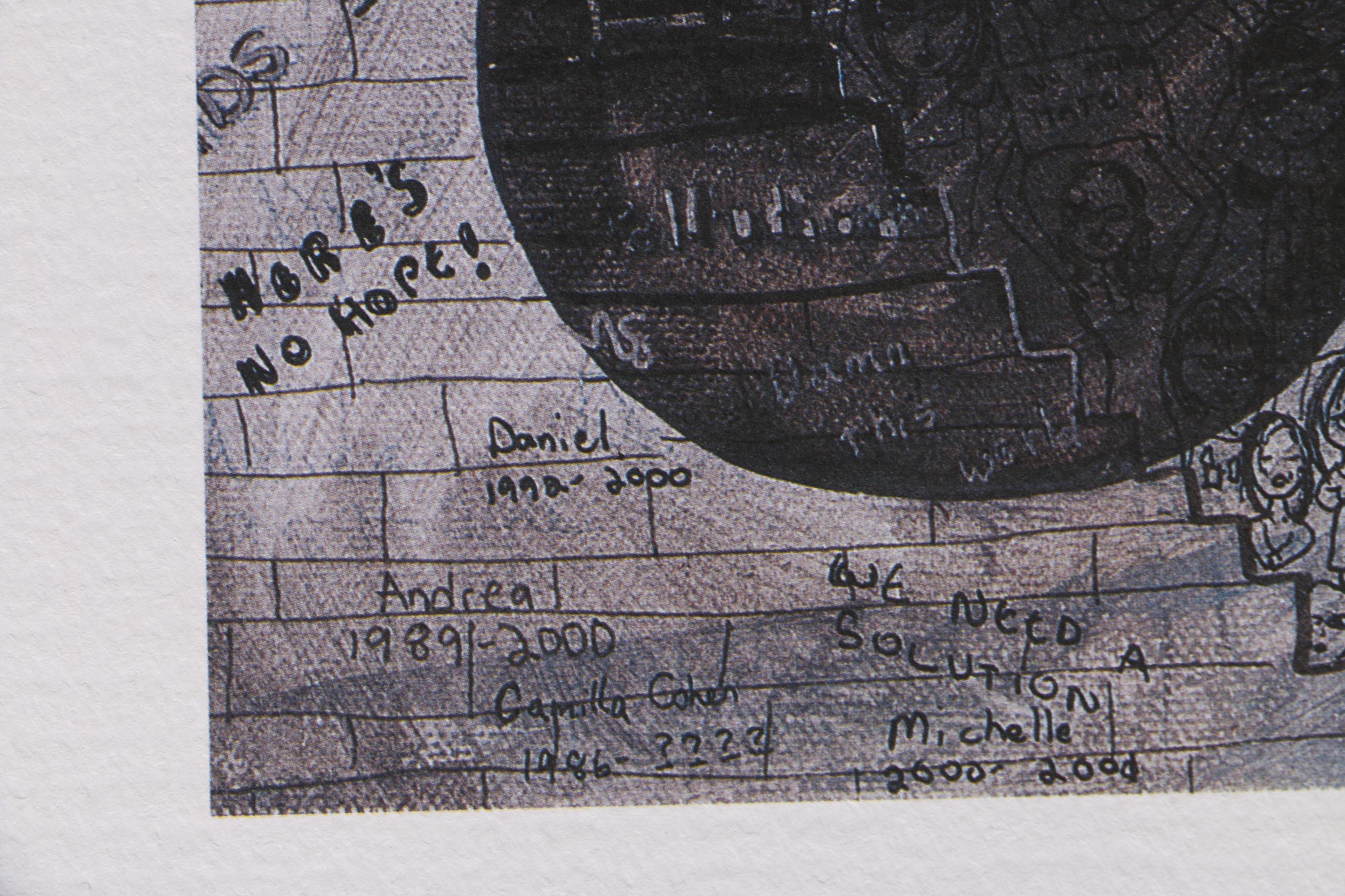 Unframed Offset Lithograph