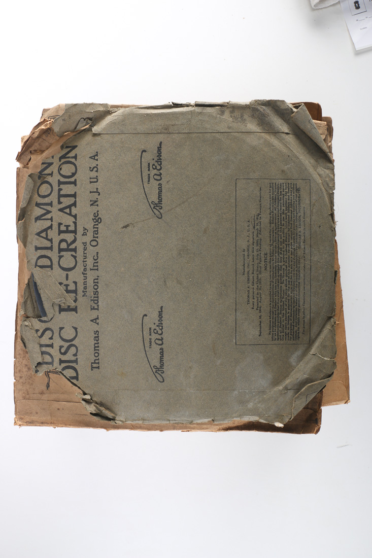 Assortment of Edison Diamond Disc Phonograph Records from Thomas A. Edison Inc.