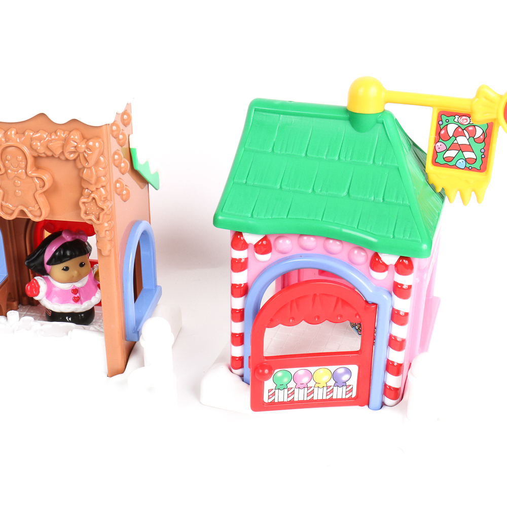 Fisher-Price Little People Christmas on Main Street Set