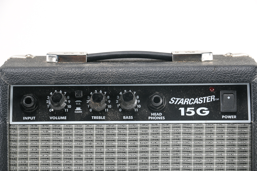 Silvertone and Fender Starcaster Guitar Amplifiers