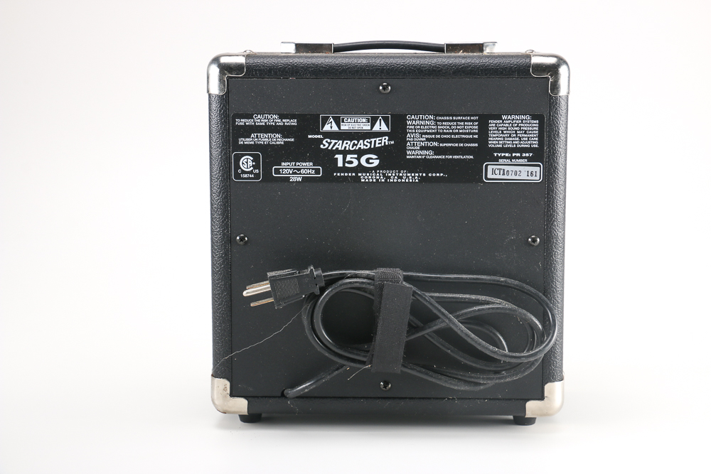 Silvertone and Fender Starcaster Guitar Amplifiers