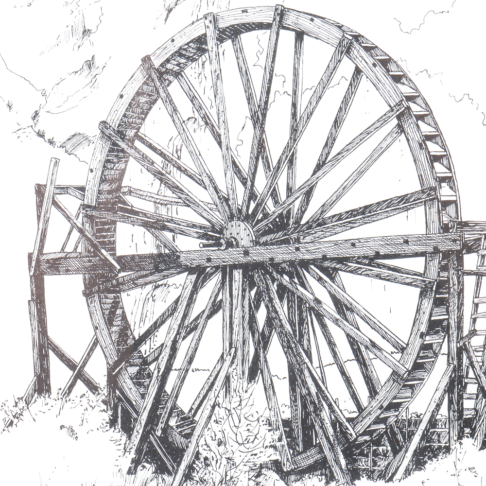 G.E. Geivett Framed Offset Lithographs Colorado