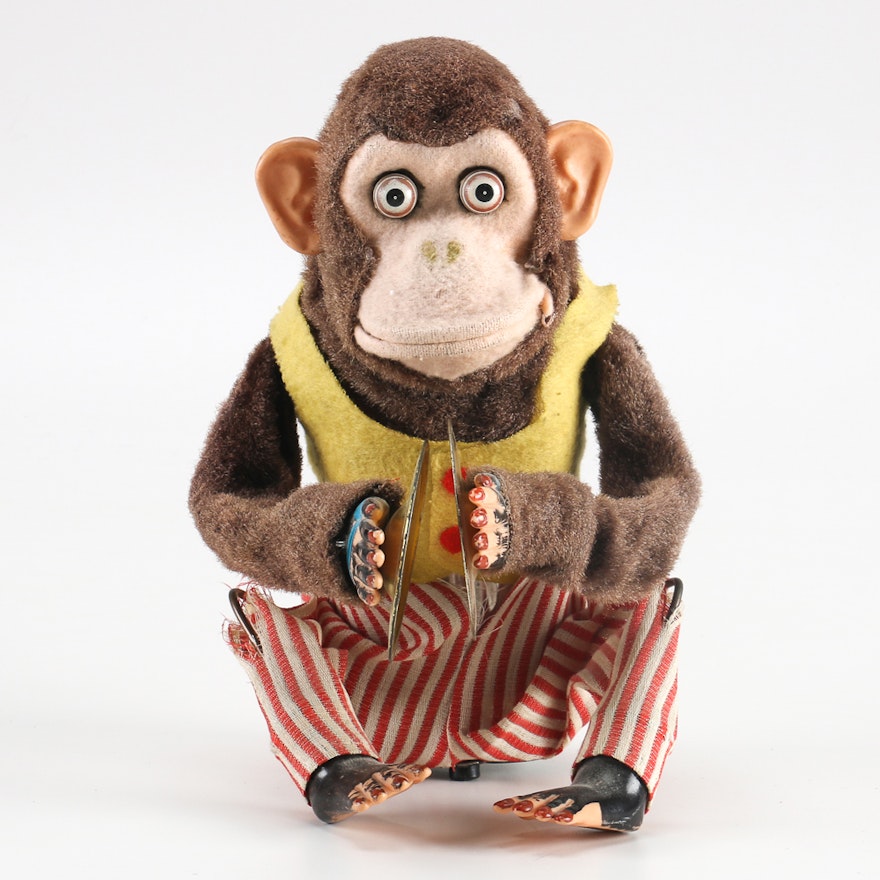 Mid-Century Daishin "Musical Jolly Chimp" Toy