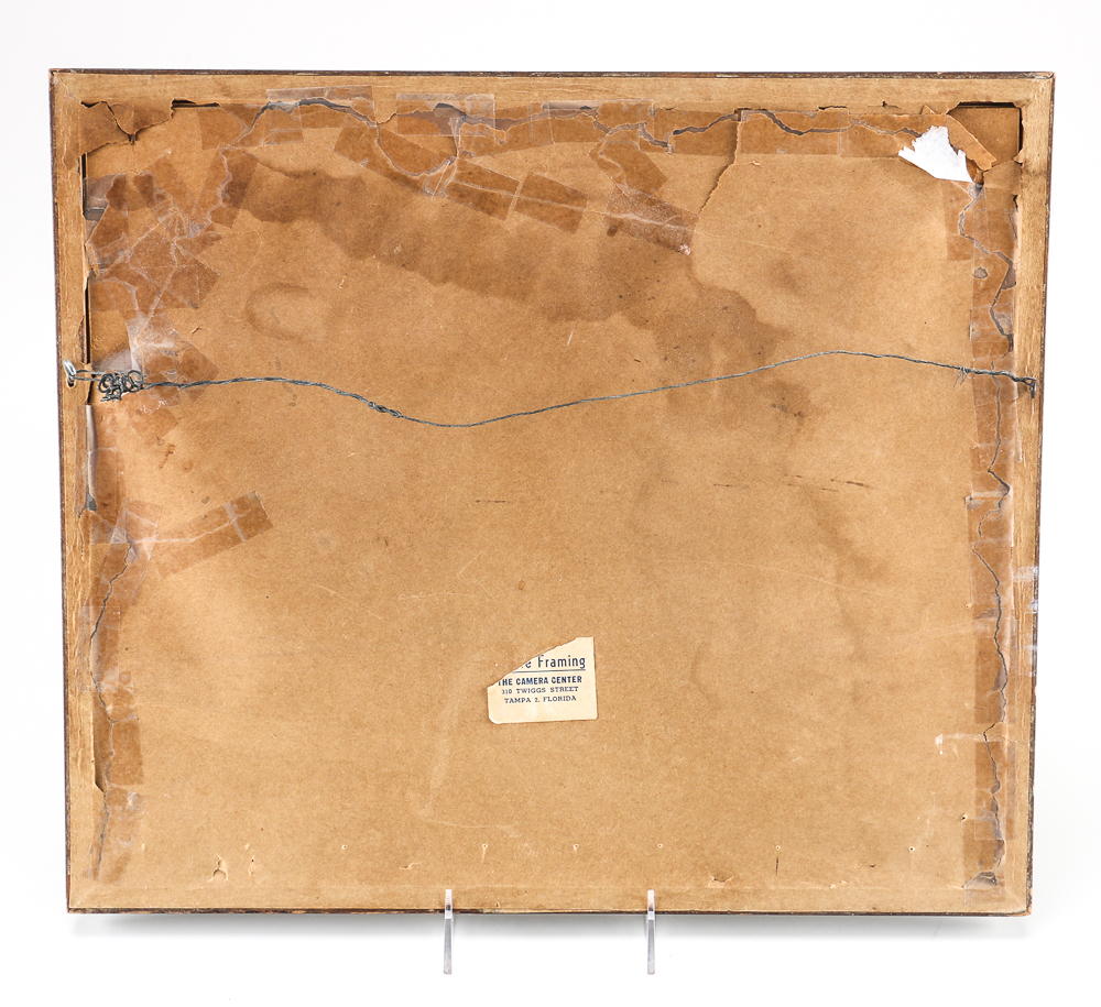 Frederick Robbins Etching with Aquatint "Newfound Lake, N.H."