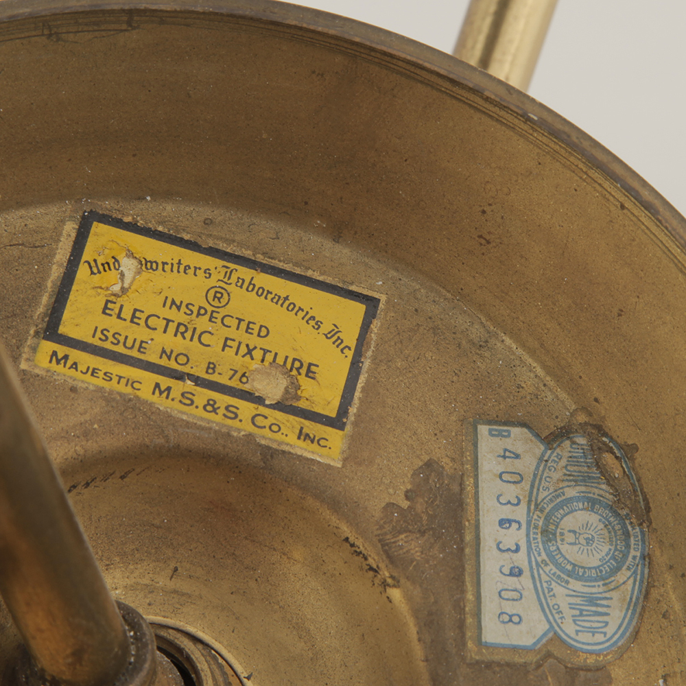 1950's Mid Century "Sputnik" 12 Arm Chandelier Lamp with Starlight Bulbs