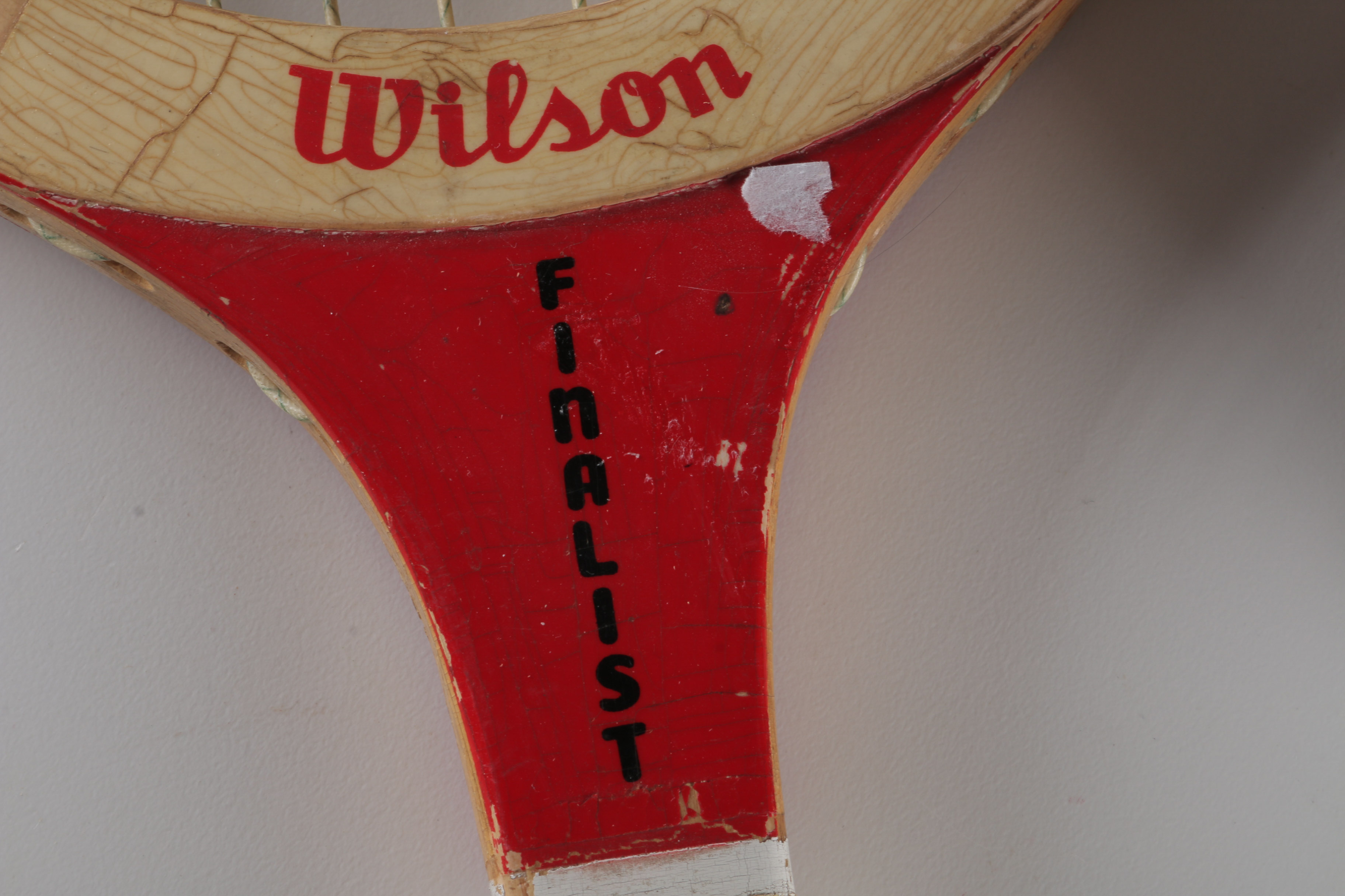 Pair of Vintage Tennis Rackets with a Racket Press