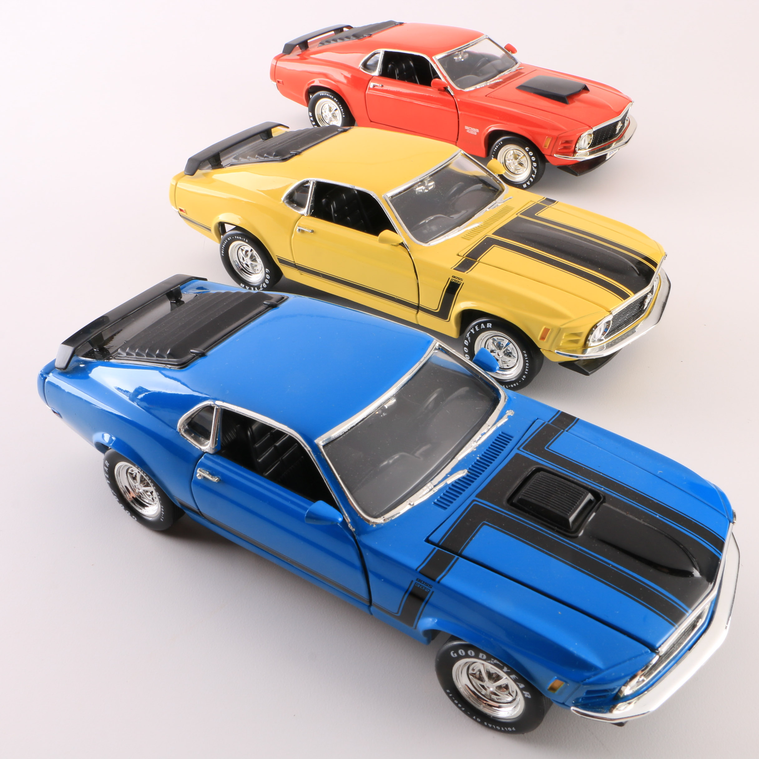 Collection of 1970 Ford Mustang Die-Cast Cars