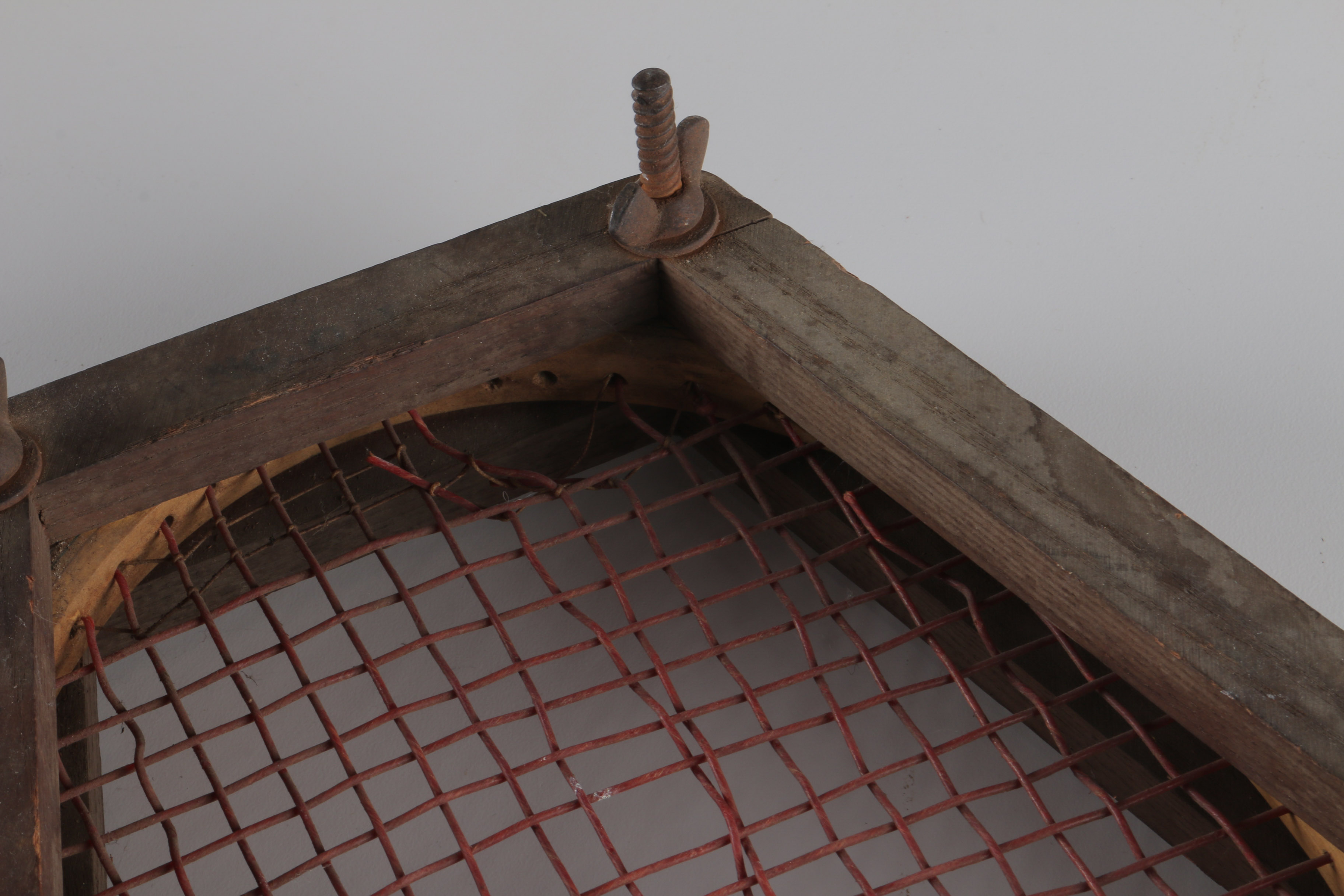 Pair of Vintage Tennis Rackets with a Racket Press