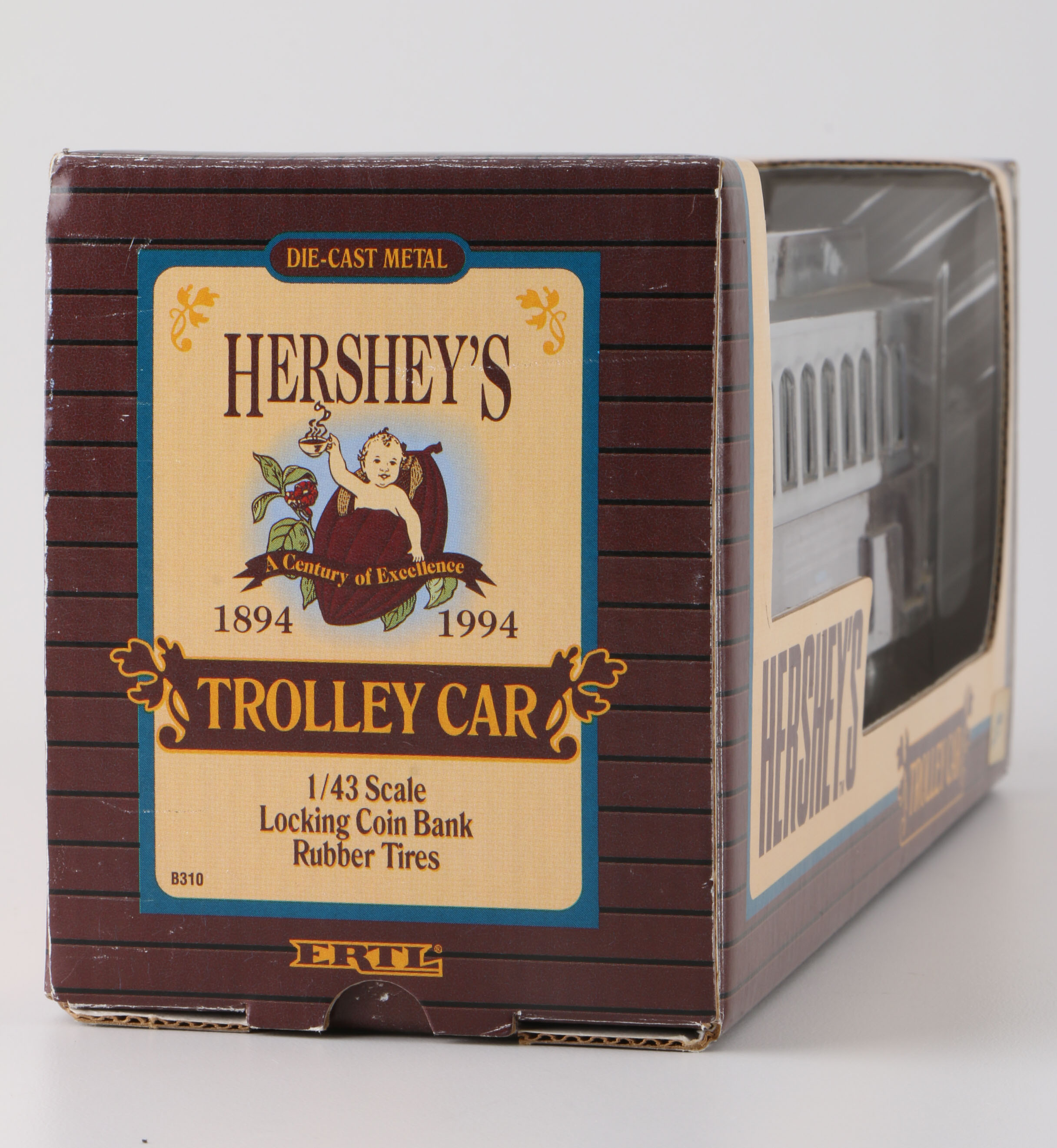 Die-Cast Hershey's Trolley Car Coin Bank
