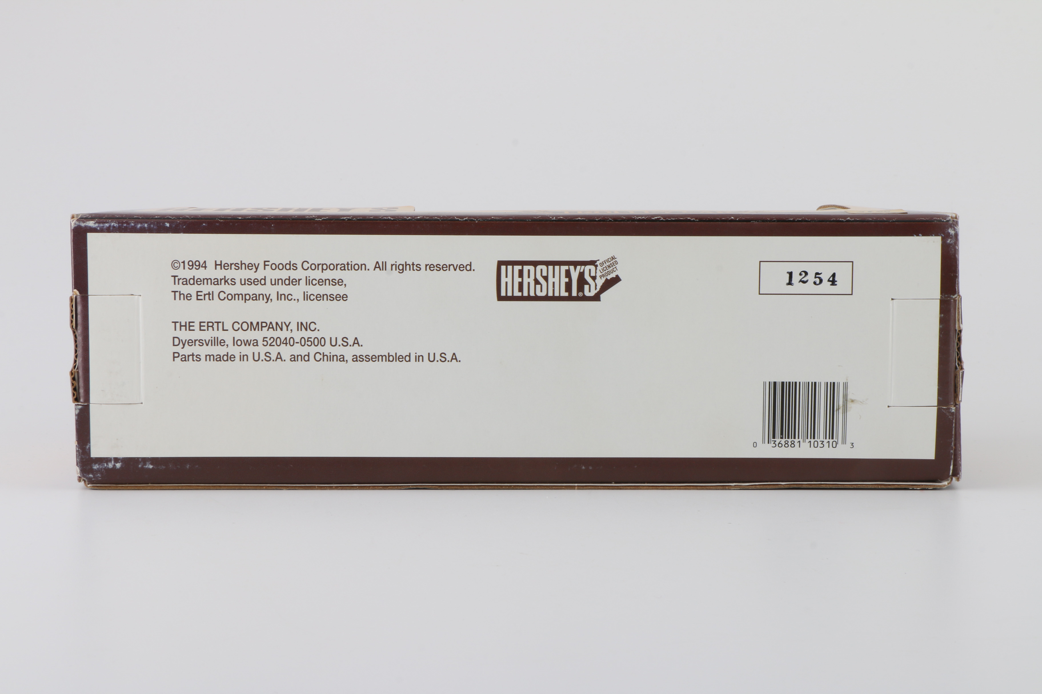 Die-Cast Hershey's Trolley Car Coin Bank