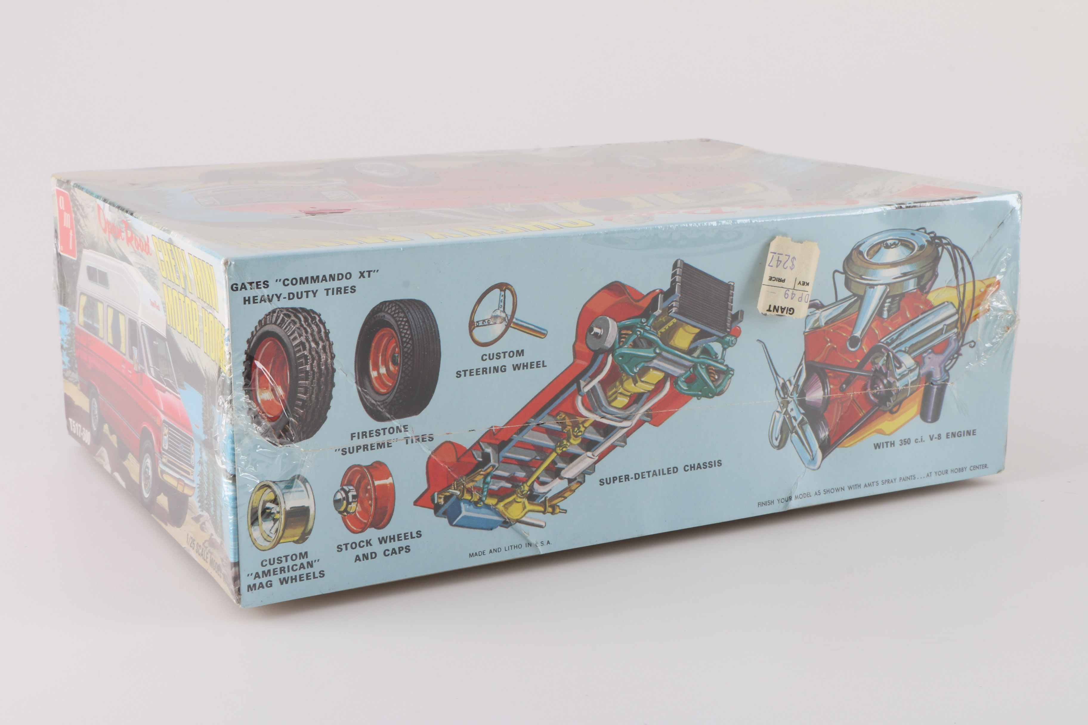 Open Road Chevy Mini Motor Home Model Kit