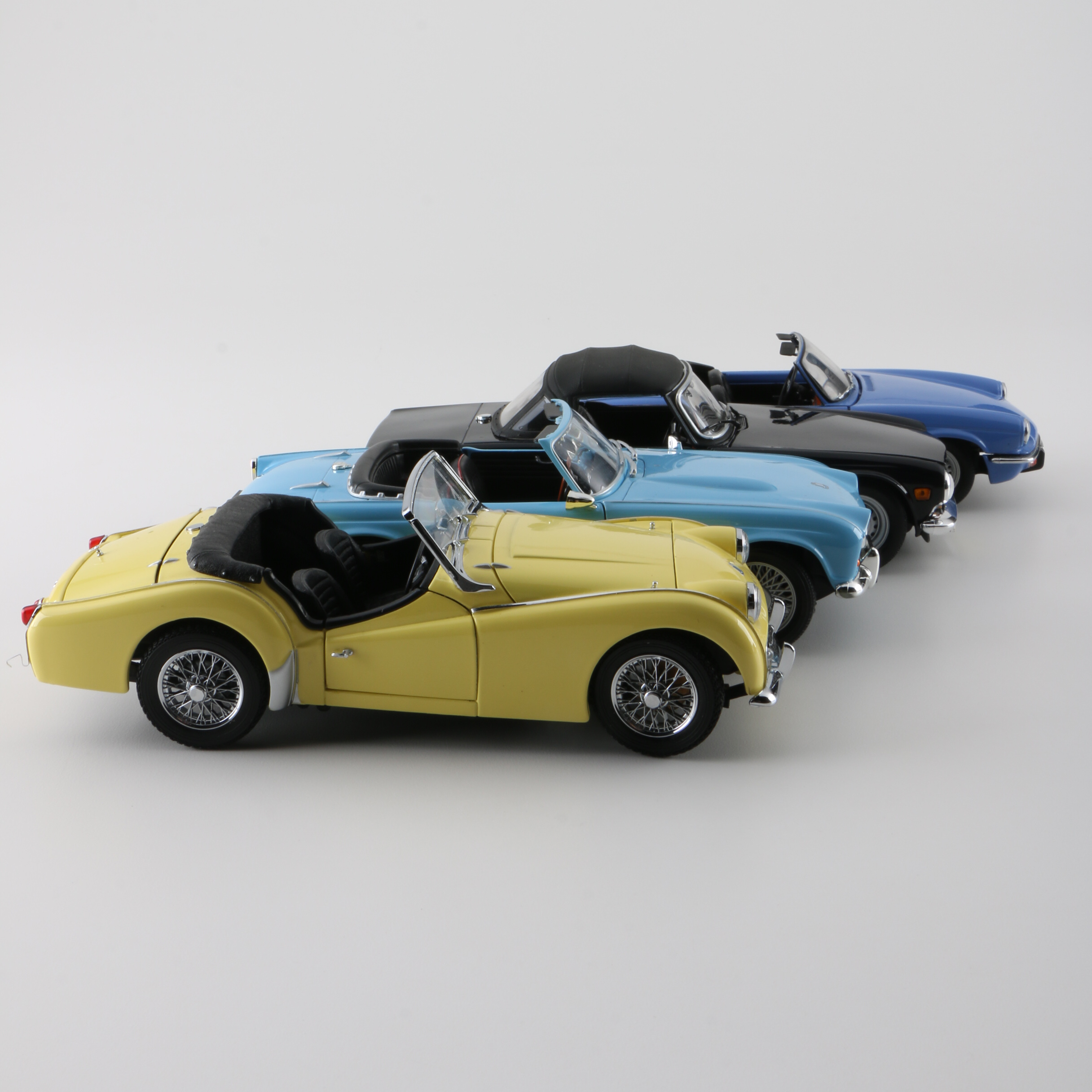 Collection of Triumph Die-Cast Cars