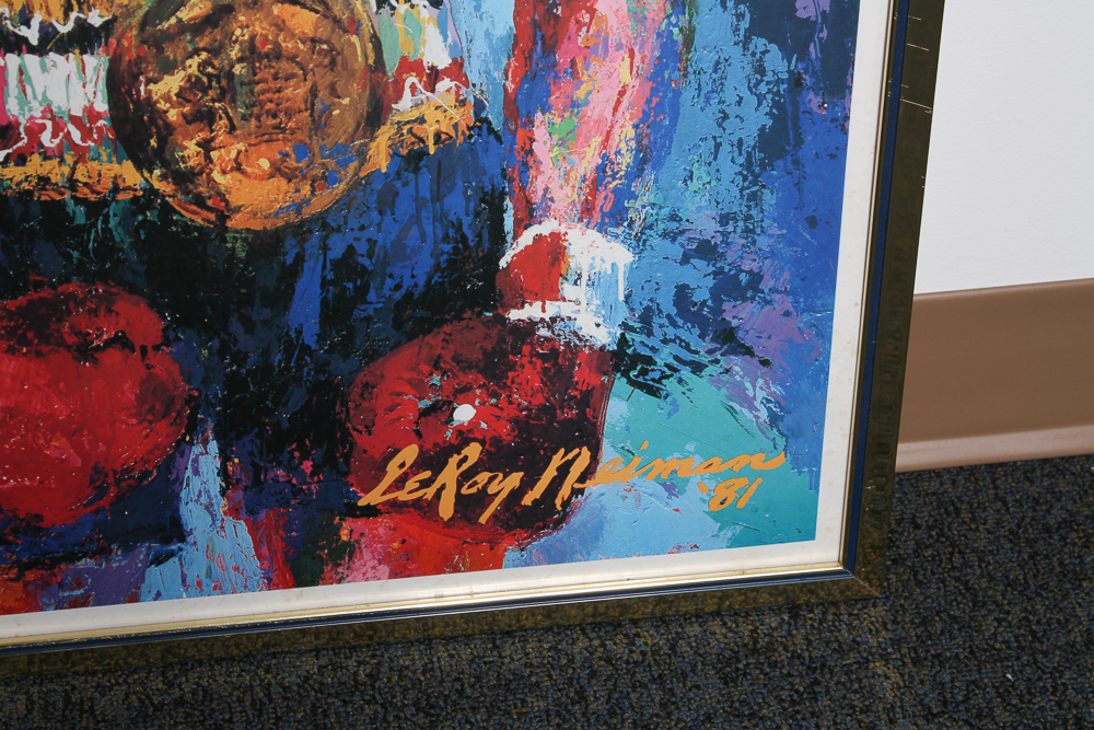 LeRoy Neiman "Rocky" 1981 Poster