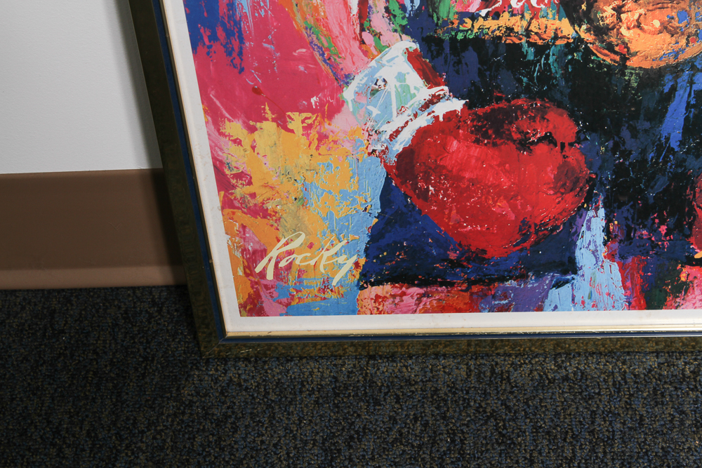 LeRoy Neiman "Rocky" 1981 Poster