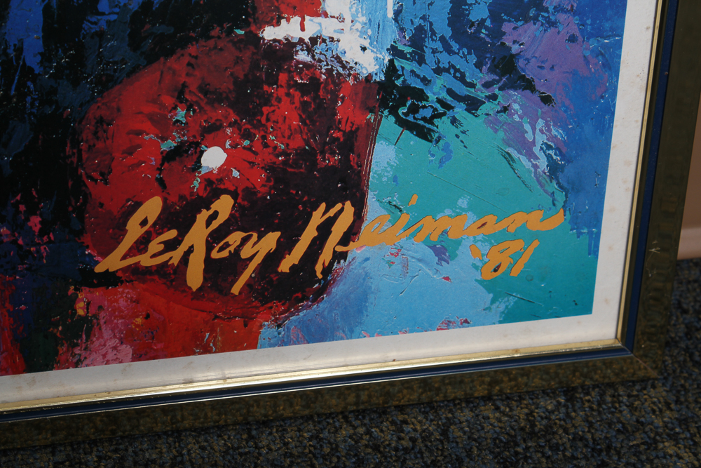 LeRoy Neiman "Rocky" 1981 Poster