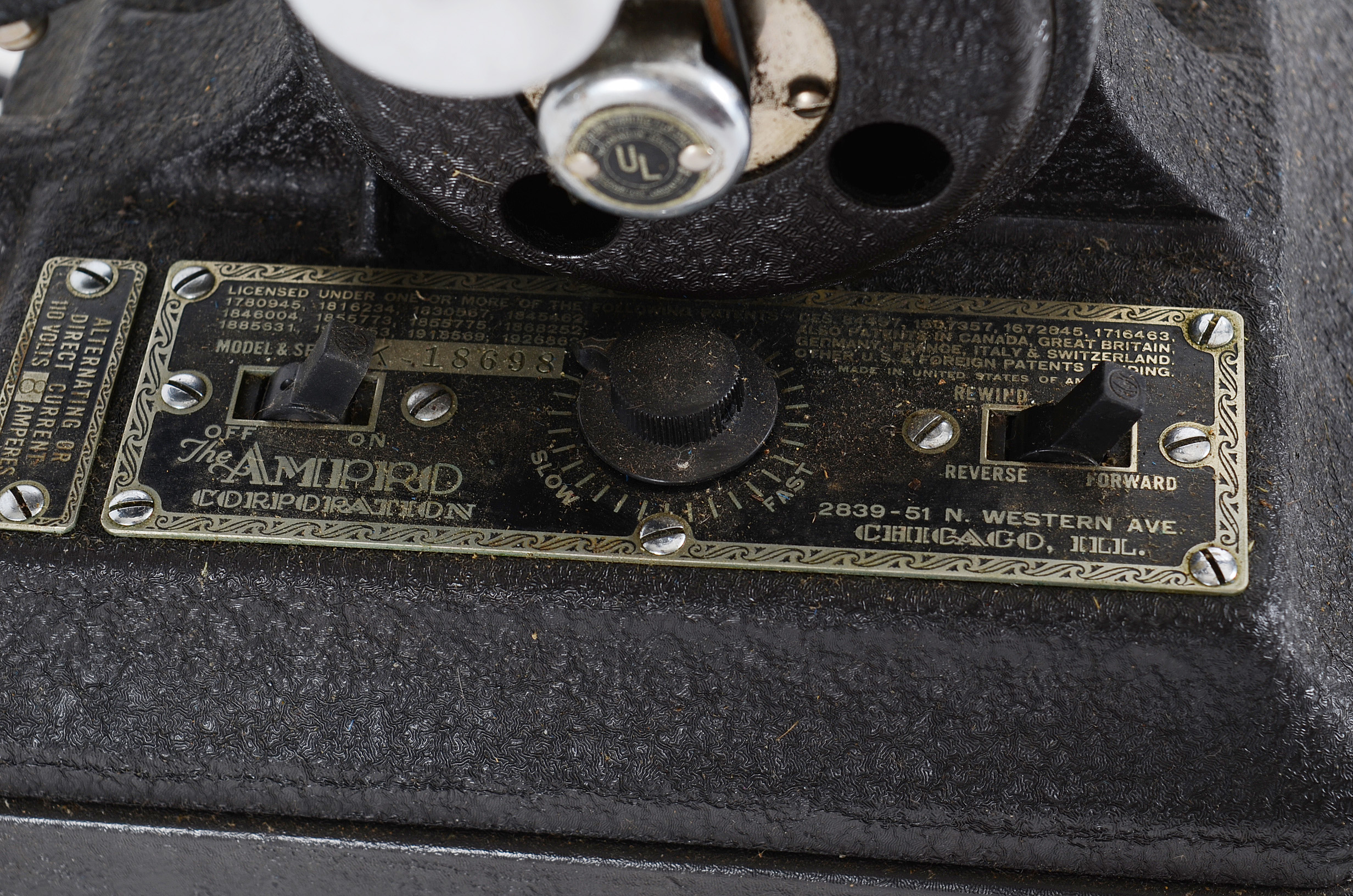 Circa 1930s Ampro 16mm Film Projector