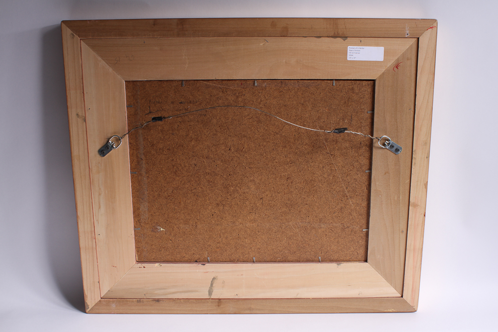 Nancy Switzer 'Portrait of a Skillet' Oil Painting on Canvas Panel