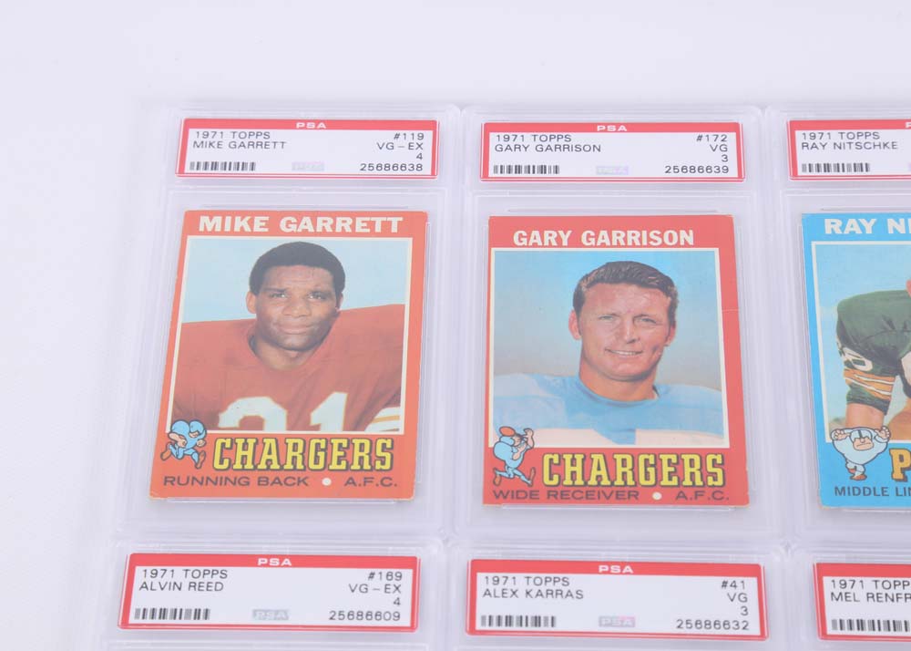 1971Topps NFL Trading Cards