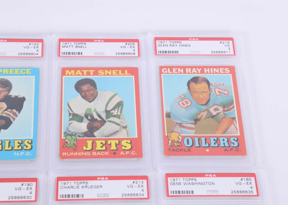 1971Topps NFL Trading Cards