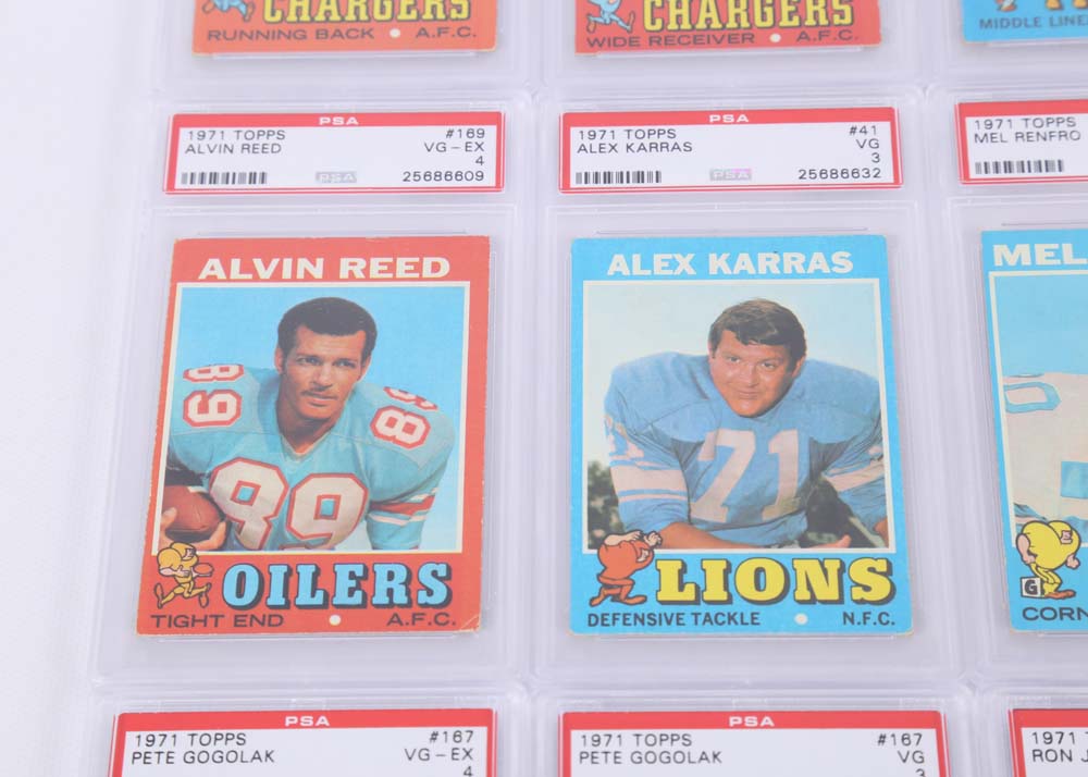 1971Topps NFL Trading Cards