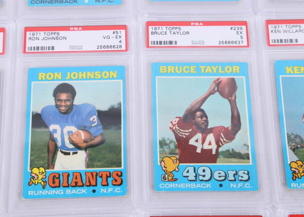 1971Topps NFL Trading Cards