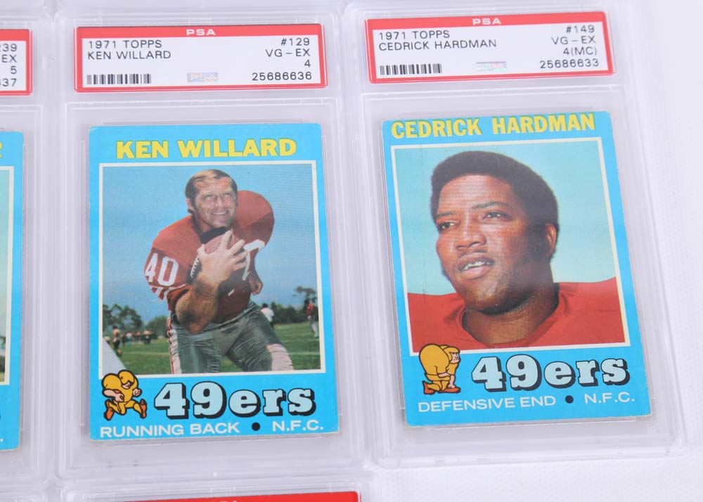 1971Topps NFL Trading Cards