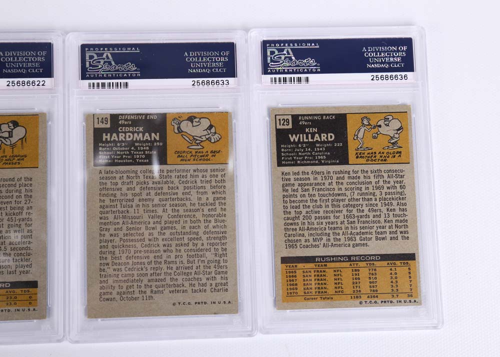 1971Topps NFL Trading Cards