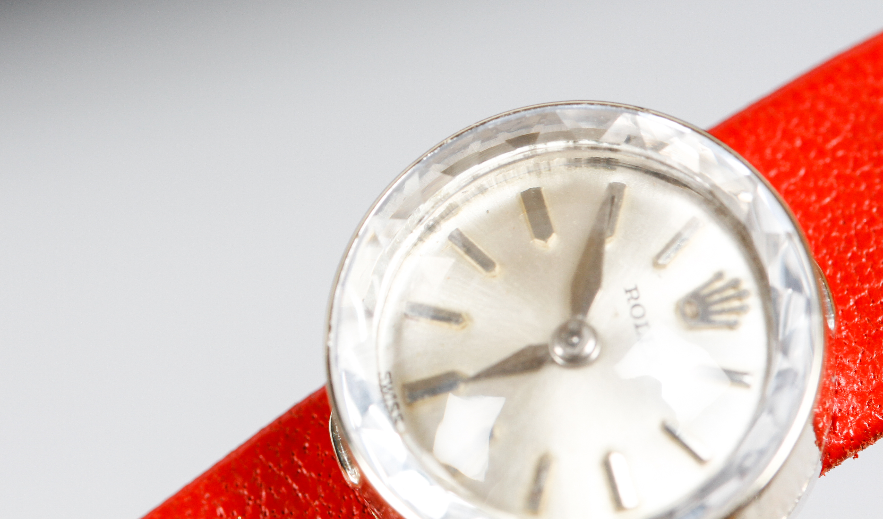 Women's Rolex Watch with Extra Leather Bands