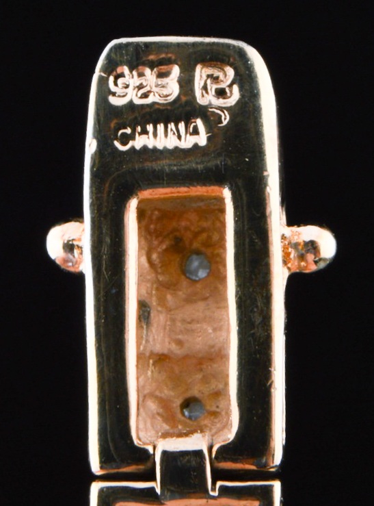 Sterling Silver and Diamond Tennis Bracelet