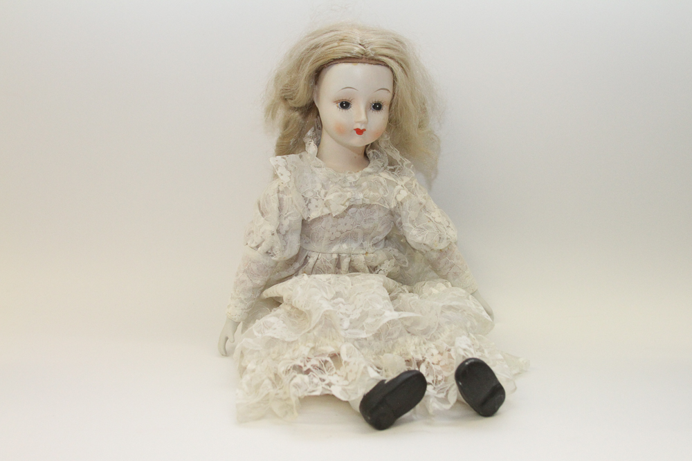 Group of Vintage Porcelain Dolls